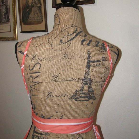 Shorts Set Wrap Bra Top Stripes (Top Reversable) - Picture 4 of 6